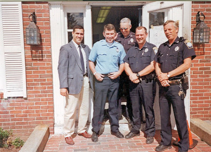 Final closing of the doors at the Russell Street Police Station