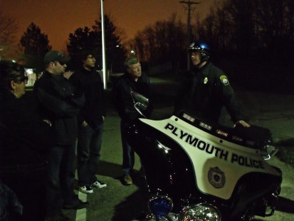 CPA Participants Learn About the Motorcycle Unit