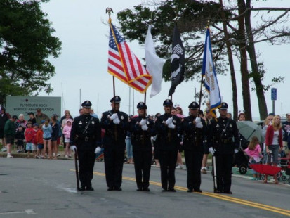 Honor Guard in 4/July Parade