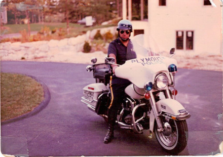 Motorcycle Ptl. A. Vecchi circa 1983