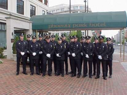 Plymouth Police Officers in Washington D.C. for "Police Week" (2002)