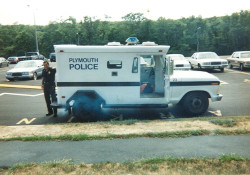 Armored Response Vehicle #23 w/ Sgt. Botieri (circa 1989)