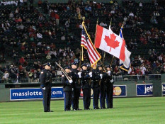 Plymouth Police Honor Guard at Fenway Park (Red Sox vs. Blue Jays)