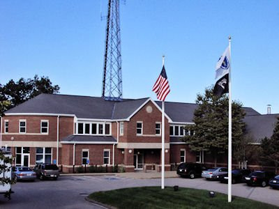 Headquarters Building and Visitor Parking
