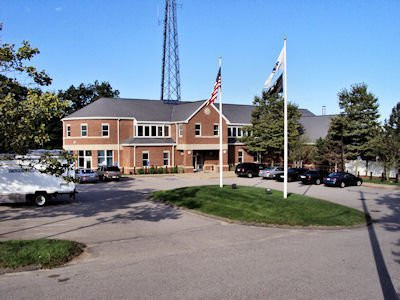 View of Headquarters from the Main Entrance