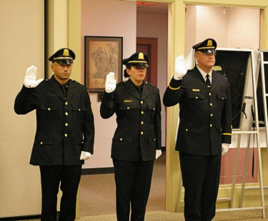 Swearing in ceremony of Superior Officers