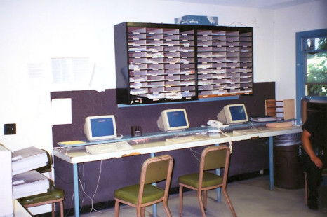 Report Room at "Old Station" on Russell Street