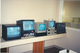 Shift Commanders Office prior to building opening in 1995