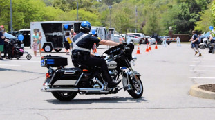 The Plymouth Police Department utilizes Harley Davidson Police motorcycles
