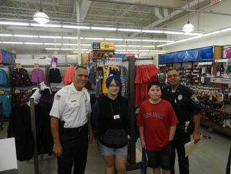 2017 Shop with cops at Old Navy and Dick’s Sporting Goods