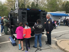 police service day 2017 goodwin and metrolec vehicle