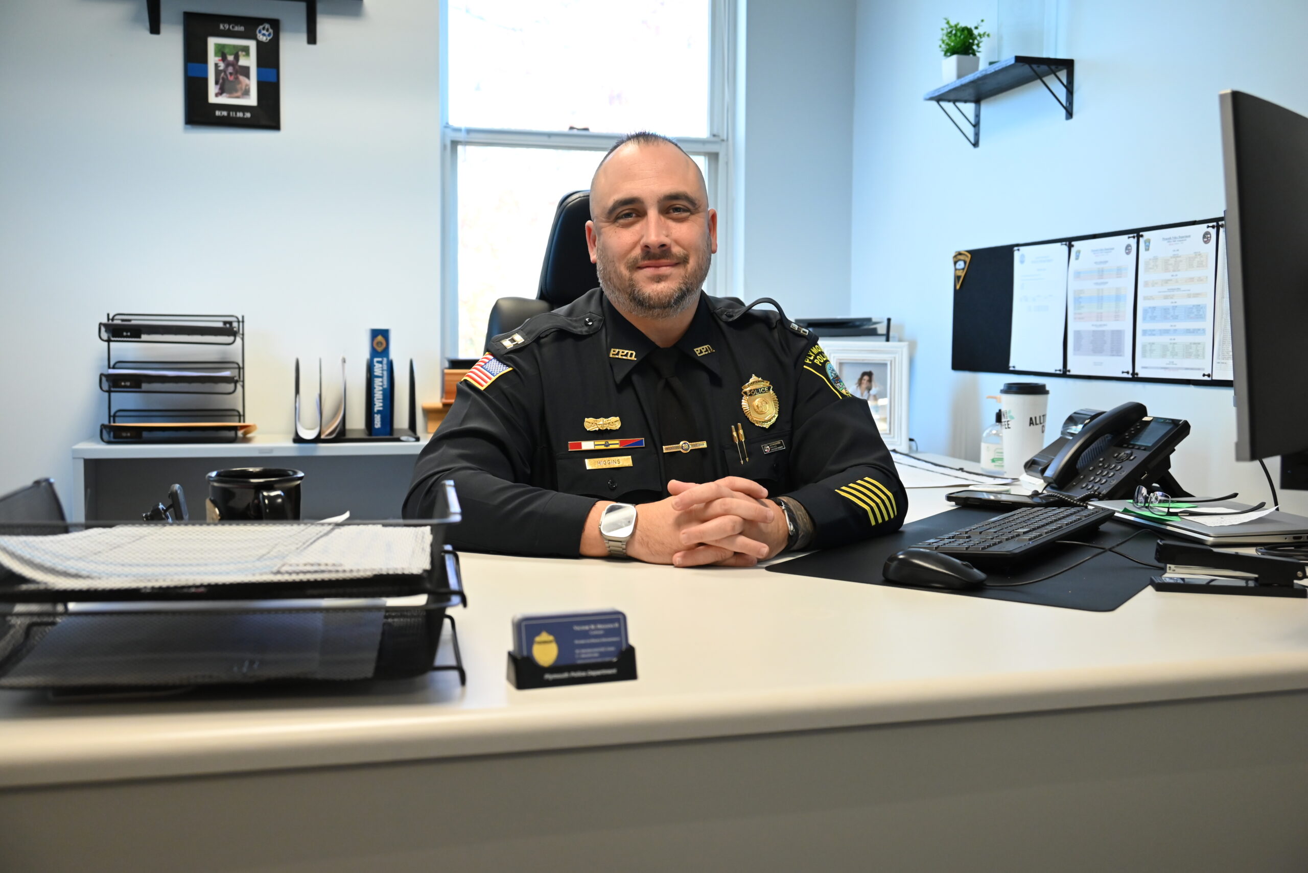 Plymouth Police Patch